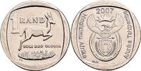 S&uuml;dafrika 1 Rand 2007 S&uuml;dafrika, 1 Rand 2007 vz 2,50 EUR  zzgl. 8,90 EUR Versand