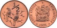 S&uuml;dafrika 1/2 Cent 1971 S&uuml;dafrika, 1/2 Cent 1971 vz / stfr 2,50 EUR  zzgl. 8,90 EUR Versand