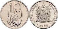 S&uuml;dafrika 10 Cents 1975 S&uuml;dafrika, 10 Cents 1975 vz / stfr 2,50 EUR  zzgl. 8,90 EUR Versand