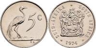 S&uuml;dafrika 5 Cents 1974 S&uuml;dafrika, 5 Cents 1974 vz / stfr 2,50 EUR  zzgl. 8,90 EUR Versand