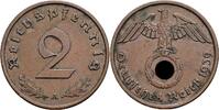 Deutsches Drittes Reich 2 Reichspfennig 1939 A Deutsches Drittes Reich, ... 2,50 EUR  zzgl. 8,90 EUR Versand