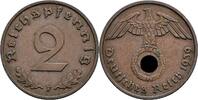Deutsches Drittes Reich 2 Reichspfennig 1939 F Deutsches Drittes Reich, ... 2,50 EUR  zzgl. 8,90 EUR Versand