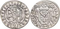 Österreich - Salzburg 1/2 Batzen Franz Anton Fürst von Harrach 1709-1727 -