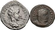 ROM, Kaiserzeit Lot 2 Stück Münzen (1x Antoninian + 1x Follis) Gordianus III. Pius 238-244 / Constantinus I. der Große 307-337 -