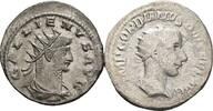 ROM, Kaiserzeit 2x Antoniniane Gordianus III. Pius 238-244, Gallienus 259-268 -