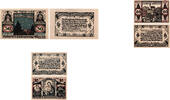 Österreich, Attersee 50,20,10 Heller Notgeldscheine / inklusive Einsteckkarte mit Schutzfolie -