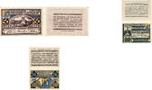 Österreich, Deutsch-Wagram 50,20,10 Heller Notgeldscheine / inklusive Einsteckkarte mit Schutzfolie -