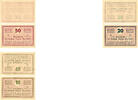 Österreich, Dürnau 50,20,10 Heller Notgeldscheine / inklusive Einsteckkarte mit Schutzfolie -