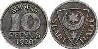 Deutschland, Halle 10 Pfennig 1920 Notgeld ss/vz
