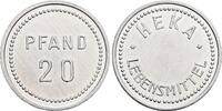 Deutschland 20 Pfennig Pfand Heka Lebensmittel -