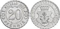 Deutschland, Augsburg 20 Pfennig Straßenbahn Notgeld -