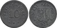 Deutschland, Kempten 10 Pfennig Notgeld -