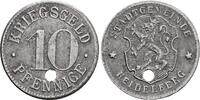 Deutschland, Heidelberg 10 Pfennig Notgeld -
