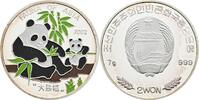 Nordkorea 2 Won Fauna of Asia / 2 Pandas -