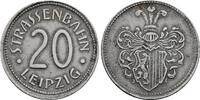 Deutschland, Leipzig 20 Pfennig Straßenbahn / Notgeld -