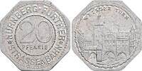 Deutschland, Nürnberg-Fürth 20 Pfennig Strassenbahnmarke / Weisser Turm -