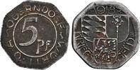 Deutschland, Oberndorf/Württemberg 5 Pfennig Kriegsgeld -