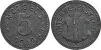 Deutschland, Unterweserstädte Bremen/Hannover 5 Pfennig Notgeld -