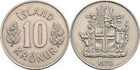 Island 10 Kronur 1970 Island, 10 Kronur 1970 vz 2,50 EUR  zzgl. 8,90 EUR Versand