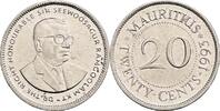 Mauritius 20 Cents Sir Seewoosagur Ramgoolam -