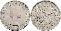 Großbritannien 6 Pence Elizabeth II. -