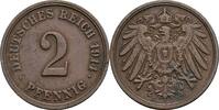 2 Pfennig 1914 F Deutsches Reich  ss