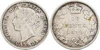 Kanada 10 Cents Kanada, Victoria 1837-1901, 10 Cents 1870 -