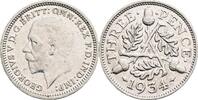 Großbritannien 3 Pence George V. 1910-1936 -
