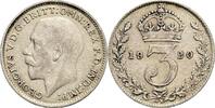 Großbritannien 3 Pence George V. 1910-1936 -