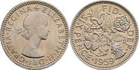 Großbritannien 6 Pence Queen Elizabeth II. -