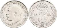 Großbritannien 3 Pence George V. 1910-1936 -