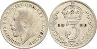 Großbritannien 3 Pence George V. 1910-1936 -