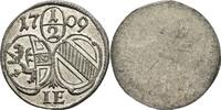 Erzbistum Salzburg, Johann Ernst Thun-Hohenstein 1/2 Kreuzer -