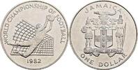 Jamaika 1 Dollar Fussball WM in Spanien 1982 -