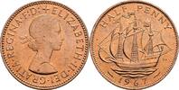 Großbritannien Half Penny Queen Elizabeth II. -