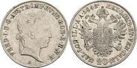 Kaisertum Österreich 20 Kreuzer Ferdinand I. 1835-1848 -