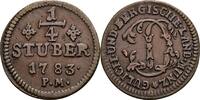 Jülich Berg 1/4 Stüber Karl Theodor 1742-1799 -