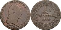 Österreich, Franz I. 1 Kreuzer -