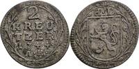 Hessen-Darmstadt, Ludwig VIII. 1739-1768 2 Kreuzer -