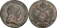 Österreich, Franz II.(I.) 1792-1835 3 Kreuzer -