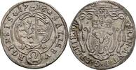 Erzbistum Salzburg, Harrach 1709-1727 Halbbatzen -