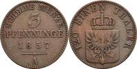 Preussen 3 Pfennige -
