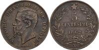 Italien, Victor Emanuel II. 1861-1878 5 Centesimi -