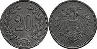 Österreich, Karl I., 1916-1918 20 Heller -