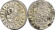 Erzbistum Salzburg, Johann Ernst Thun-Hohenstein 1/2 Reichsbatzen -