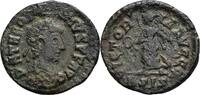 ROM, Theodosius I. 379-395 Bronzemünze AE 4 -