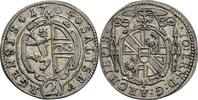 Erzbistum Salzburg, Johann Ernst Thun-Hohenstein 1/2 Reichsbatzen -