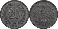 Österreich, Karl I., 1916-1918 20 Heller -