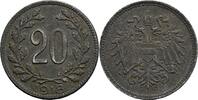 Österreich, Karl I., 1916-1918 20 Heller -