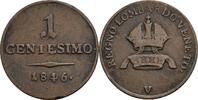Österreich, Ferdinand I. 1835-1848 1 Centesimo -